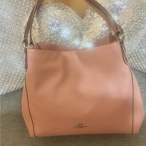 Coach Pink Leather Women's Bag